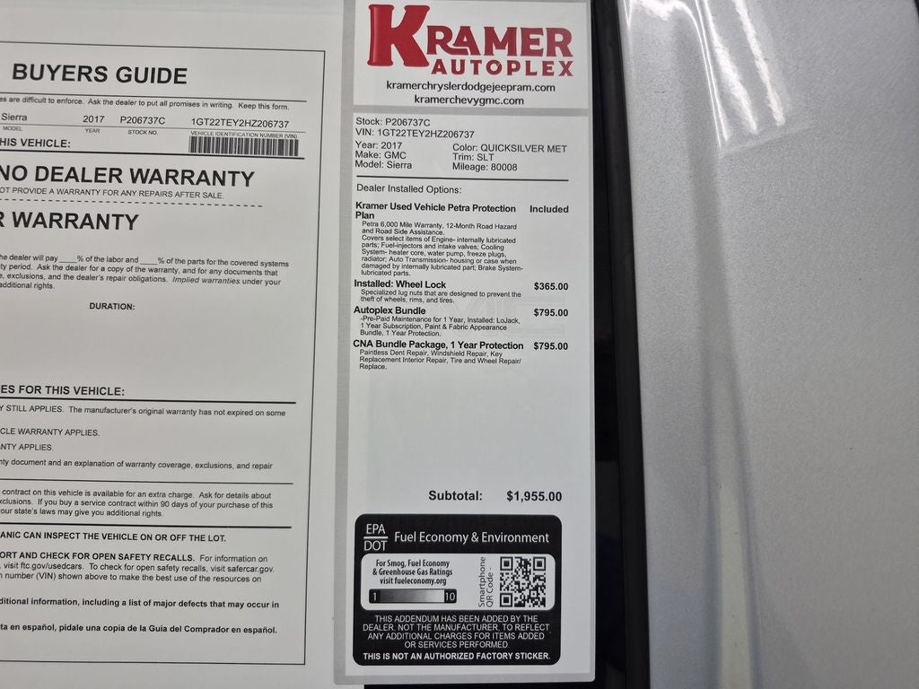 2017 GMC Sierra 2500HD SLT