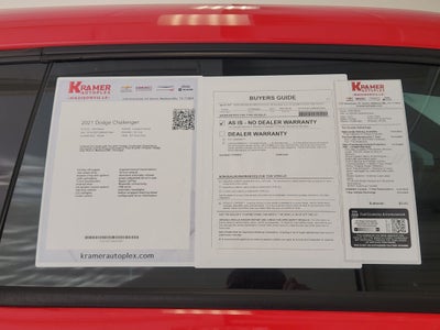 2021 Dodge Challenger R/T Scat Pack