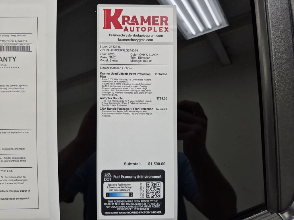 2020 GMC Sierra 1500 Elevation