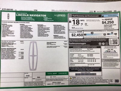 2023 Lincoln Navigator Reserve