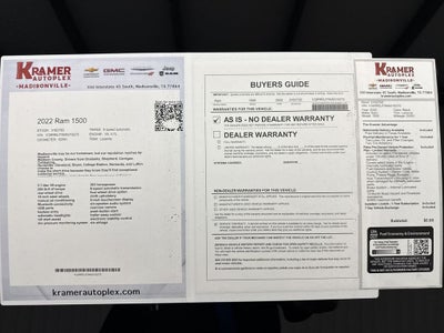 2022 RAM Ram 1500 Laramie