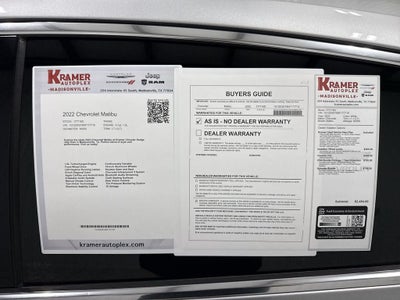 2022 Chevrolet Malibu FWD LT