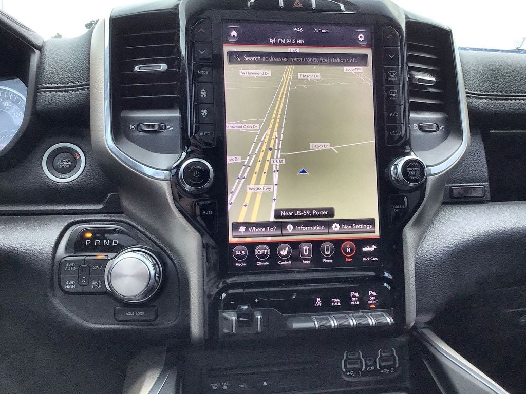 2019 RAM 1500 Laramie Crew Cab 4x4 5'7" Box