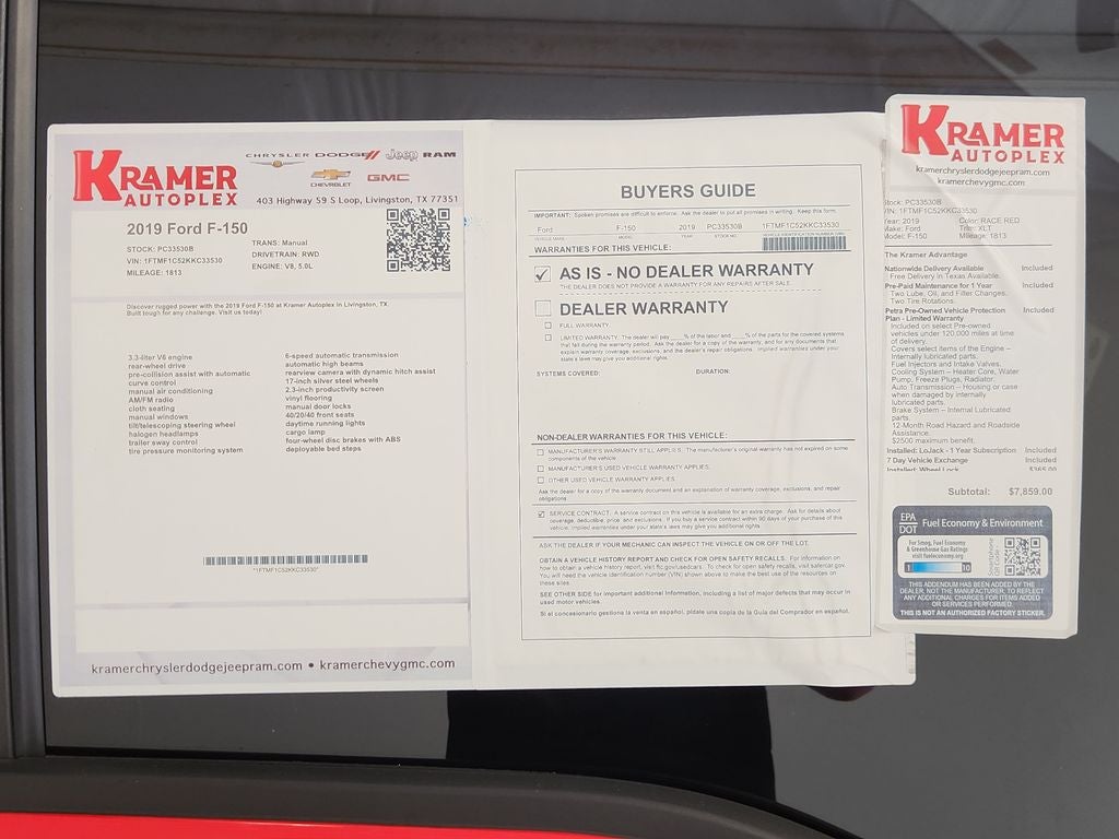 2019 Ford F-150 XLT