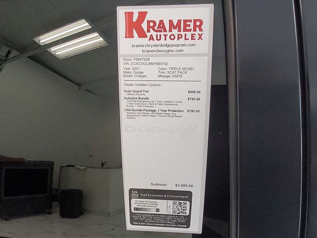 2021 Dodge Charger Scat Pack RWD