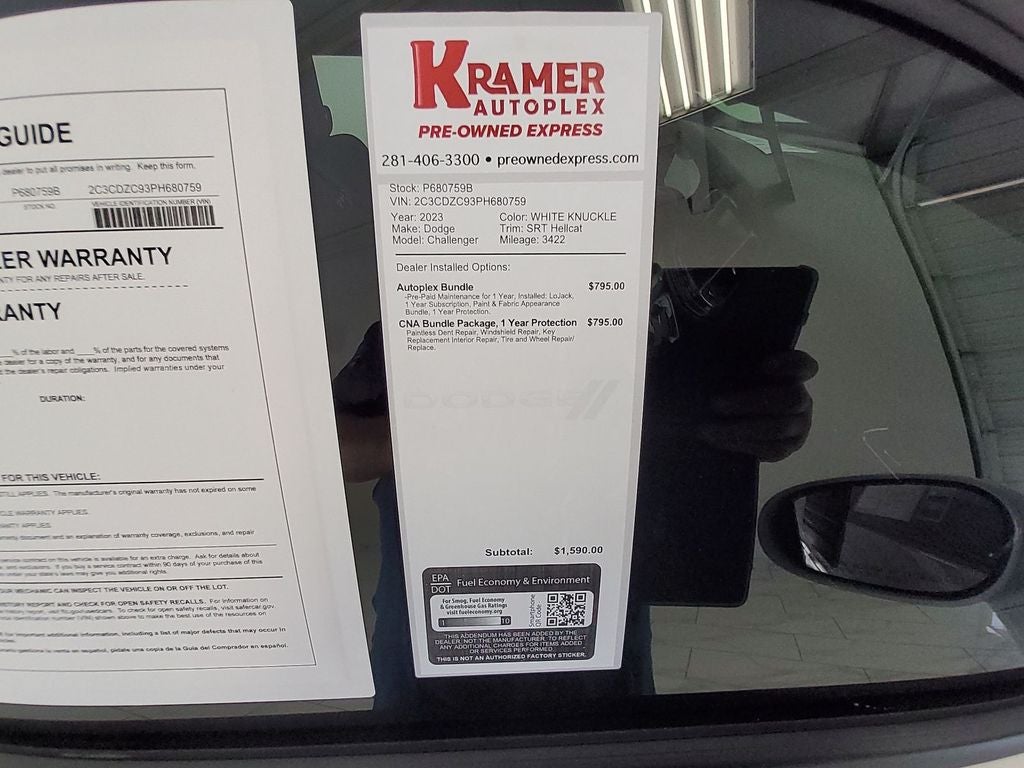 2023 Dodge Challenger SRT Hellcat Jailbreak