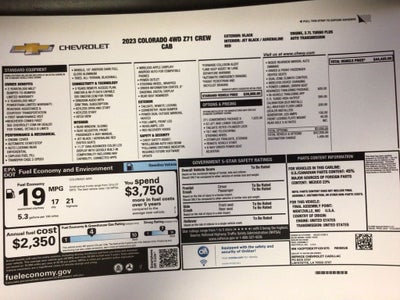 2023 Chevrolet Colorado Z71