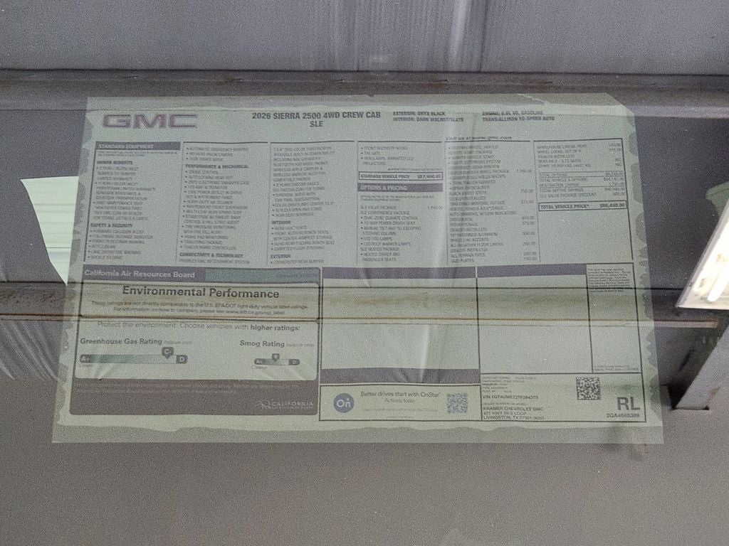 2026 GMC Sierra 2500 HD SLE