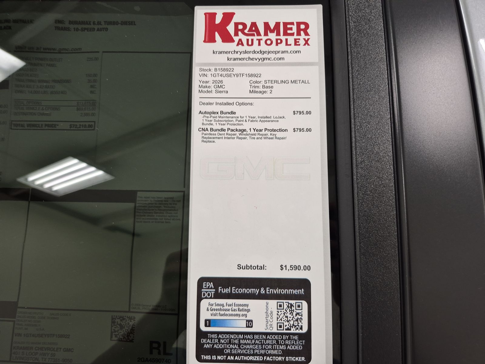 2026 GMC Sierra 3500 HD Pro DRW