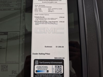 2026 GMC Sierra 1500 Pro