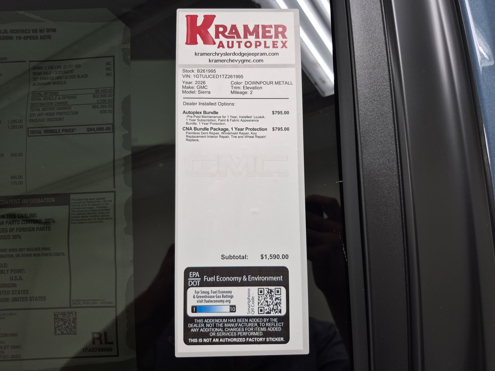 2026 GMC Sierra 1500 Elevation