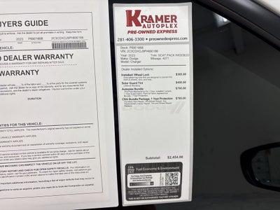 2023 Dodge Charger Scat Pack Widebody