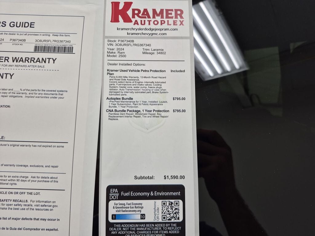 2024 RAM 2500 Laramie