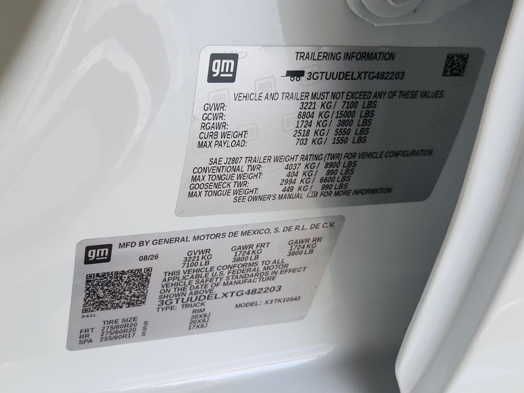 2026 GMC Sierra 1500 SLT