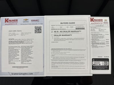 2023 GMC Sierra 1500 AT4