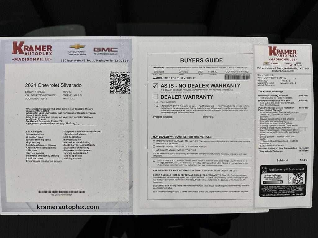 2024 Chevrolet Silverado 2500 HD LTZ