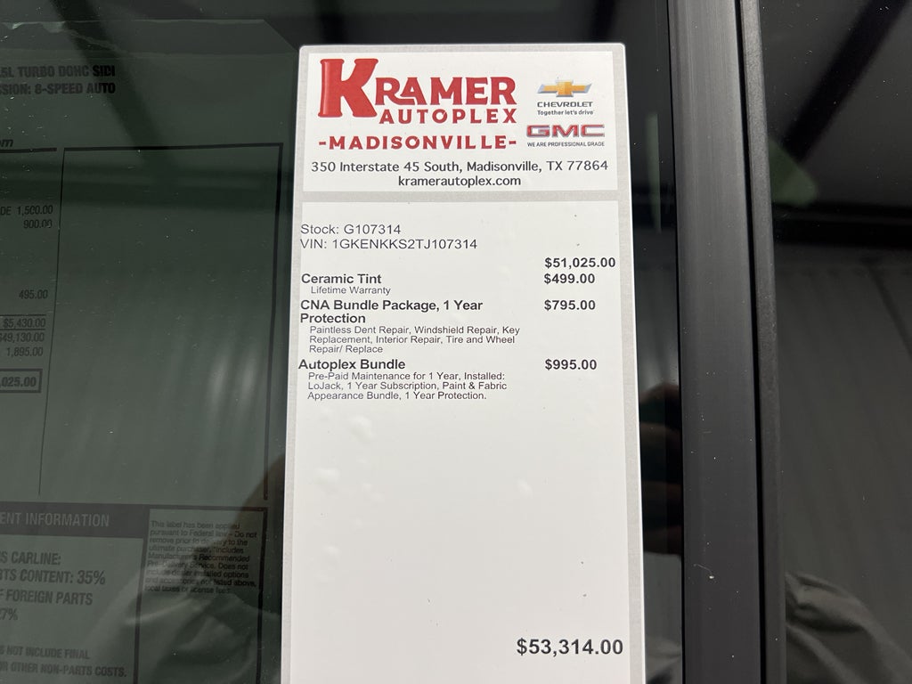 2026 GMC Acadia Elevation