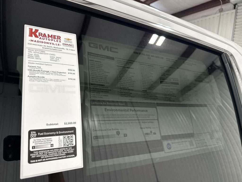2026 GMC Sierra 2500 HD SLE