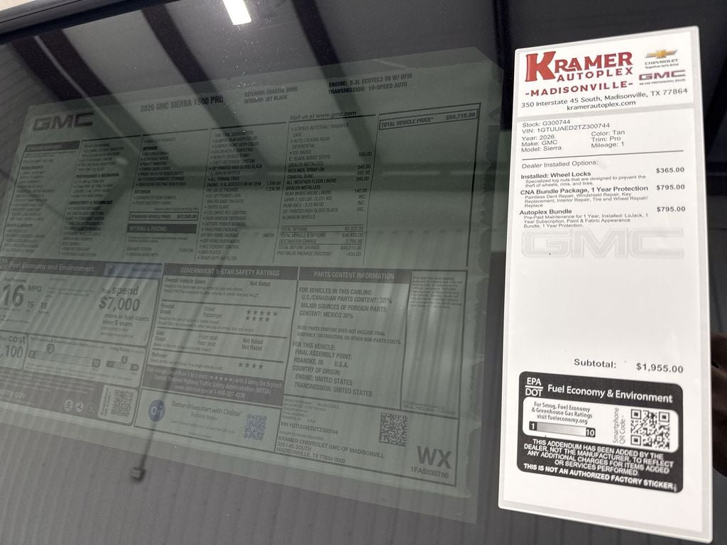 2026 GMC Sierra 1500 Pro