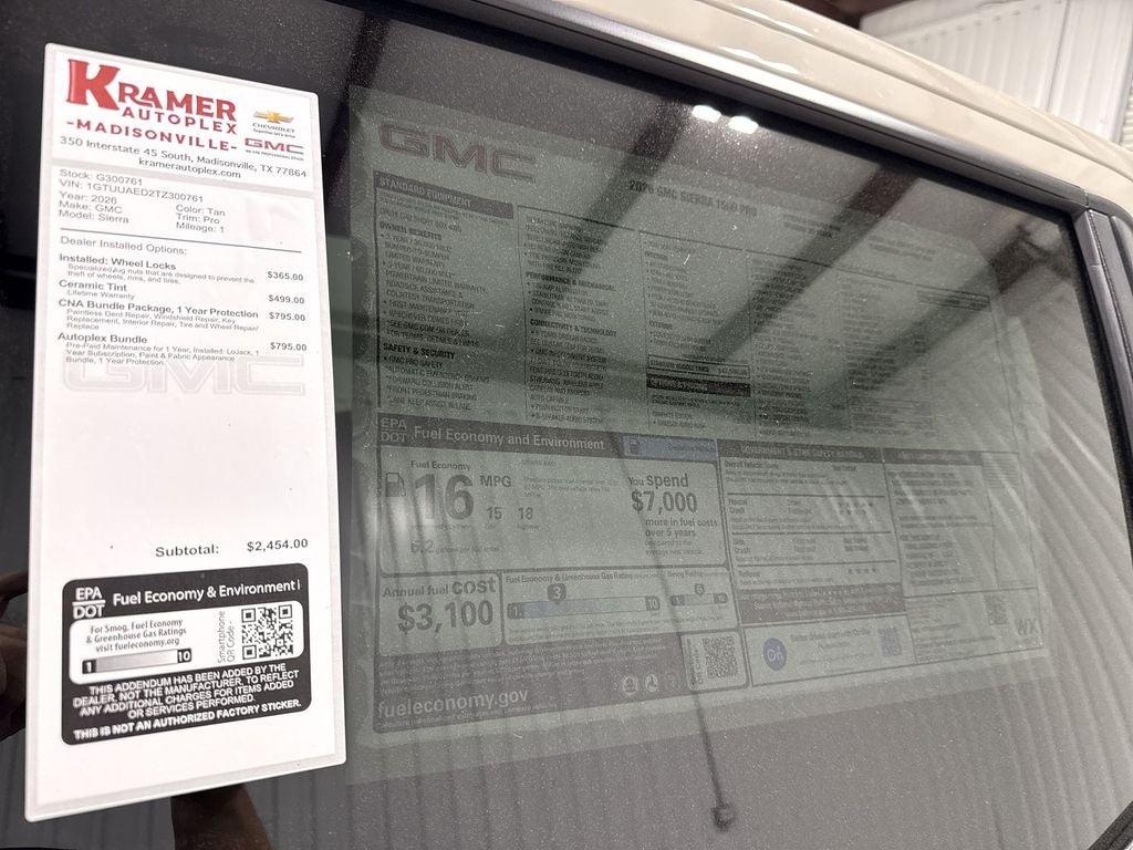 2026 GMC Sierra 1500 Pro