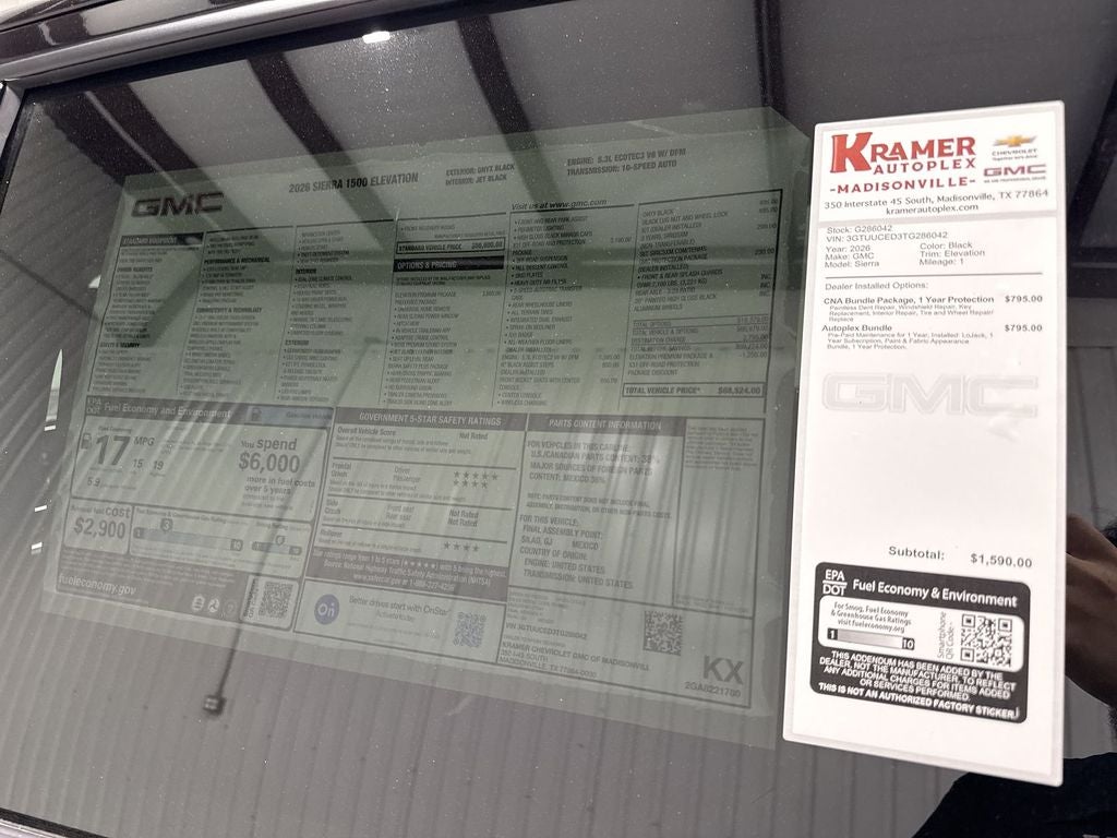 2026 GMC Sierra 1500 Elevation