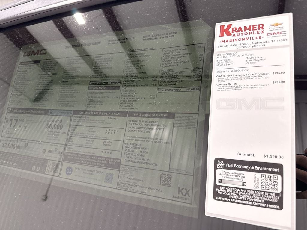 2026 GMC Sierra 1500 Elevation