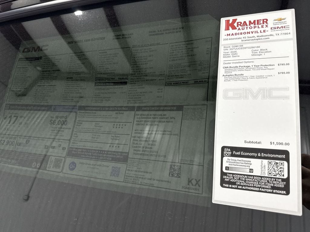 2026 GMC Sierra 1500 Elevation