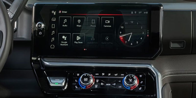 Technology system of the New 2026 GMC Sierra