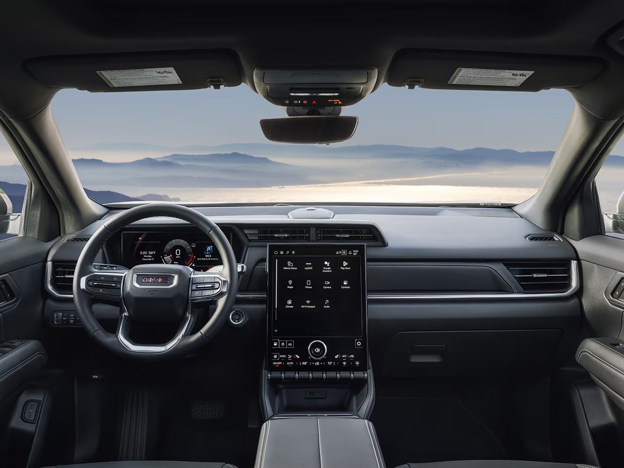 2027 GMC Terrain Elevation dashboard and steering wheel