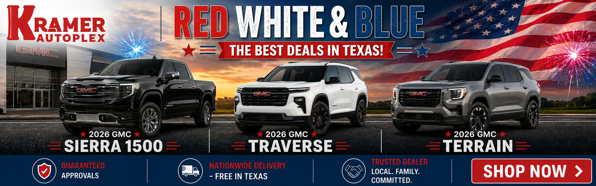 Kramer GMC Livingston May Incentives